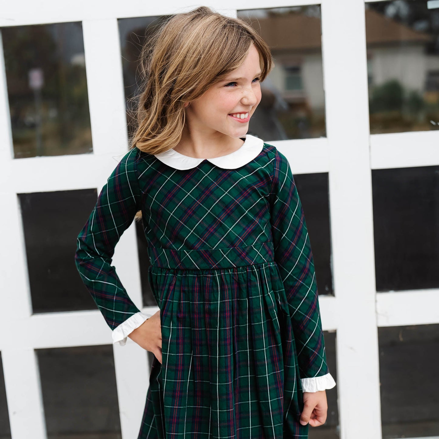 Ruffle Cuff Party Dress