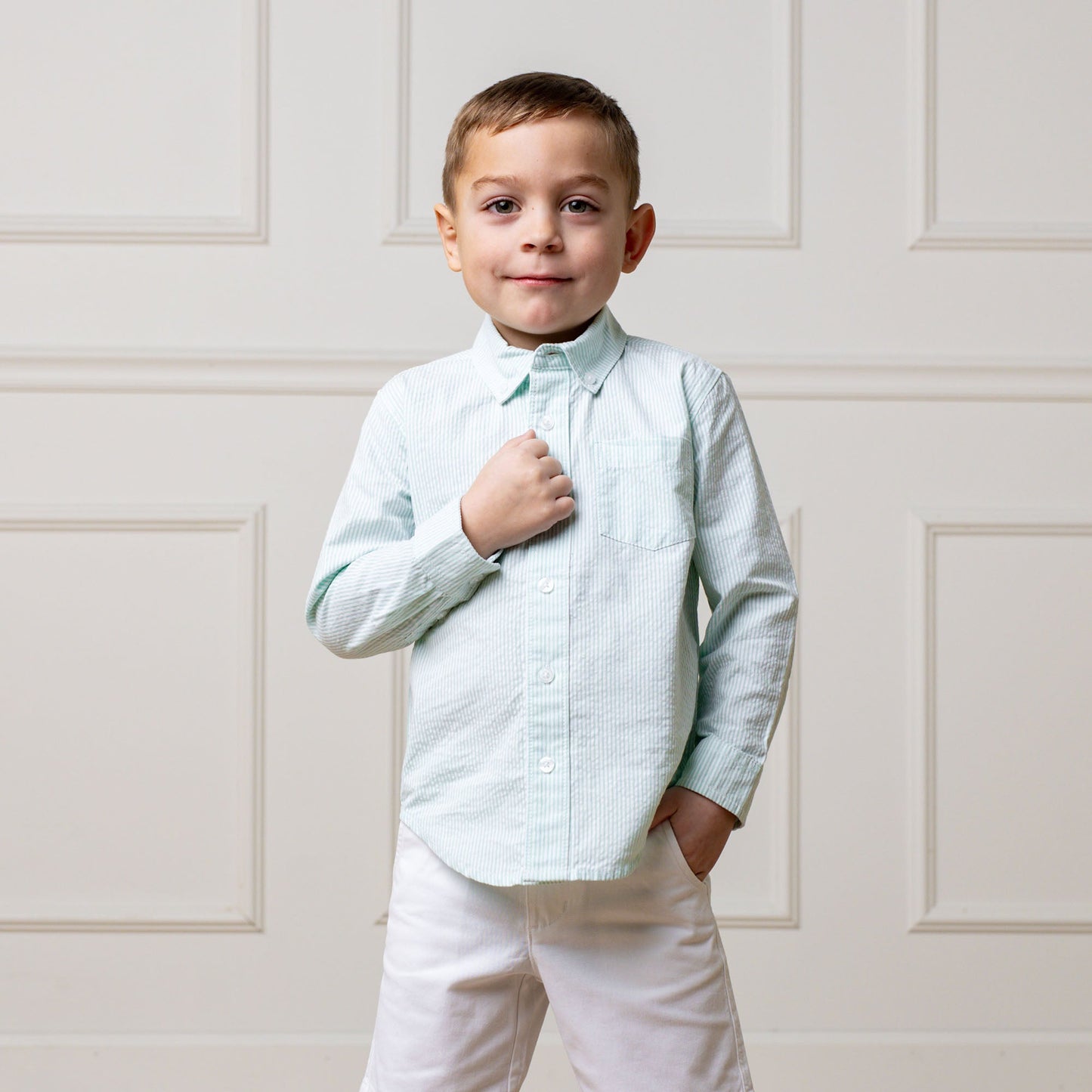 Seersucker Shirt