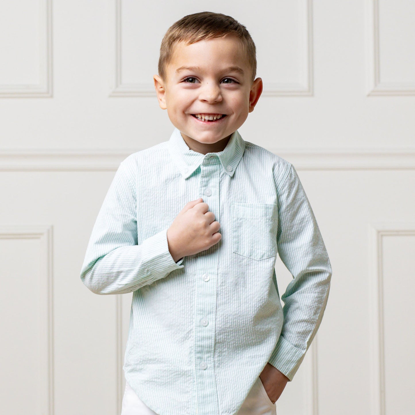 Seersucker Shirt
