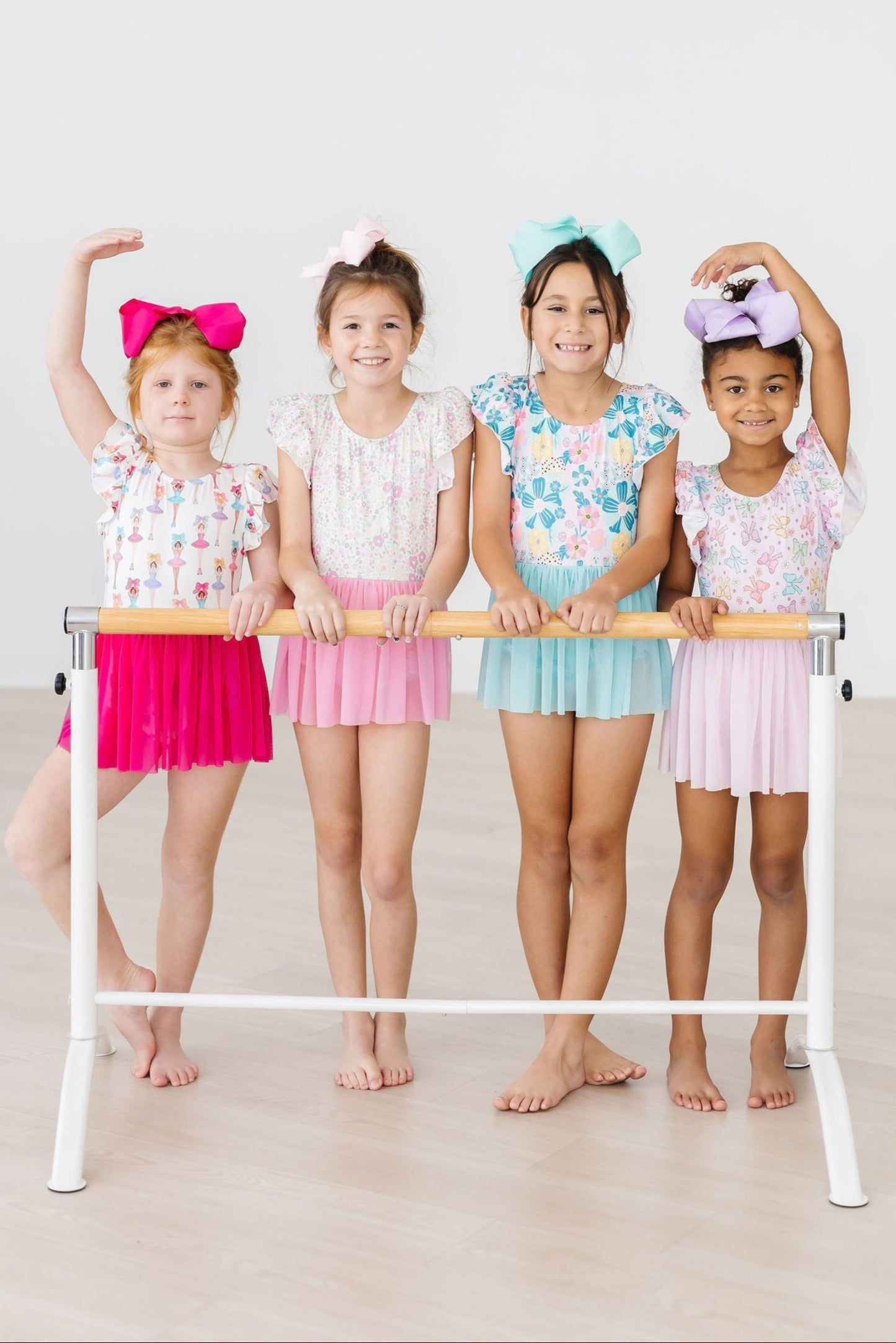 Floral Garden S/S Twirl Leotard