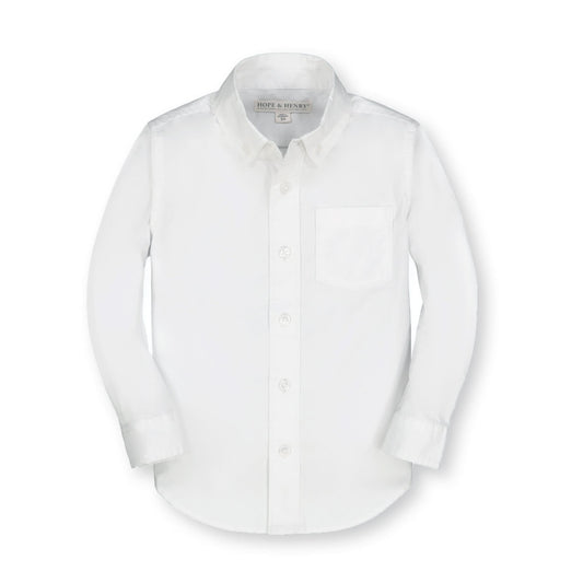 Stretch Poplin Button Down Shirt - Baby
