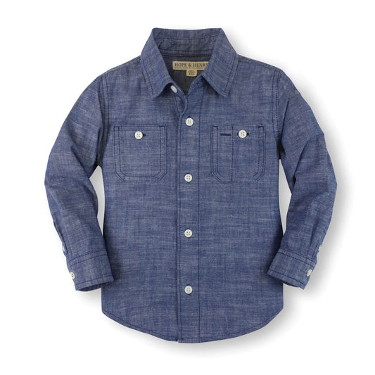 Chambray Button Down Shirt