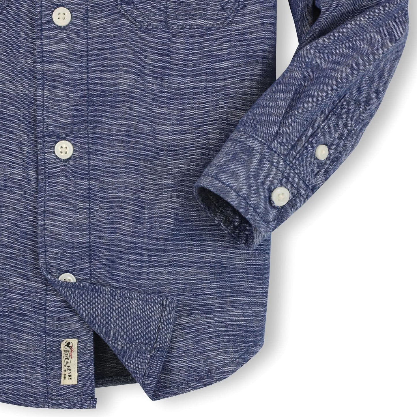 Chambray Button Down Shirt - Baby