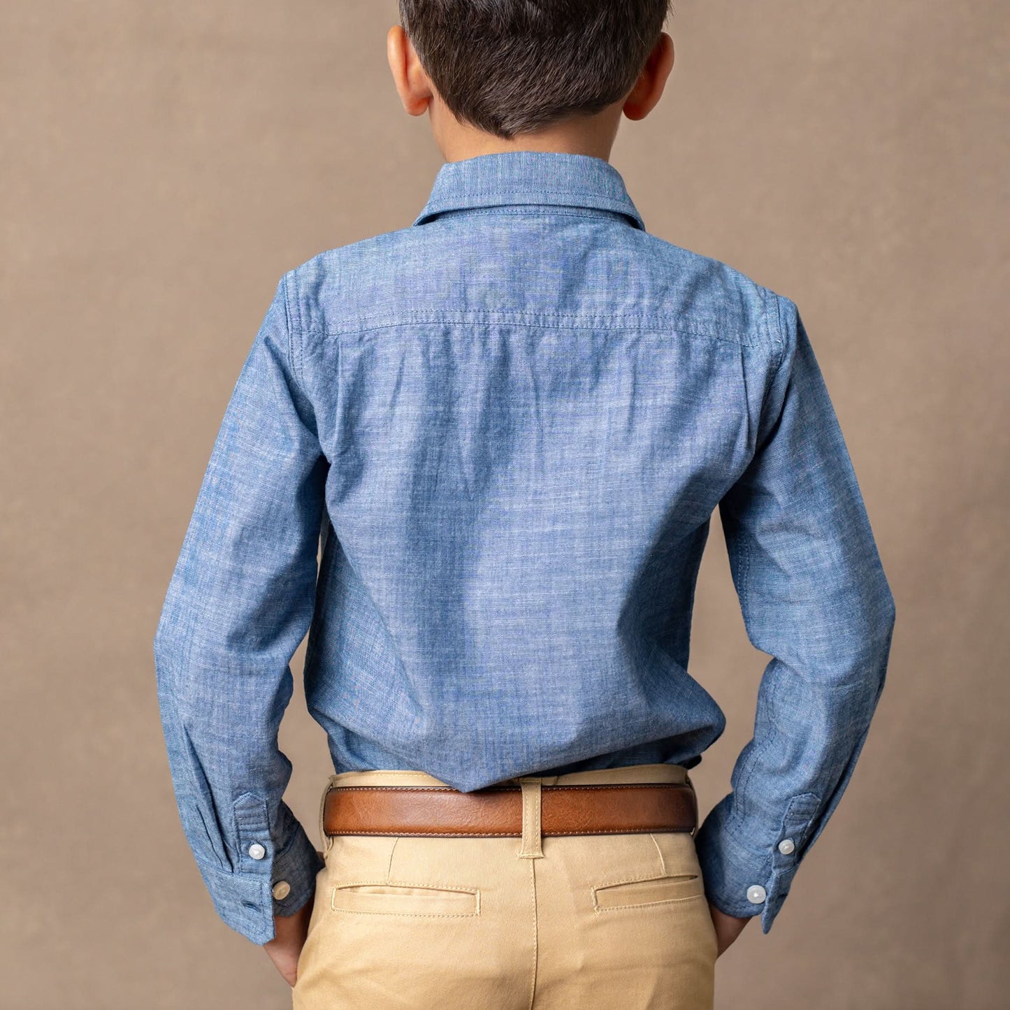 Chambray Button Down Shirt