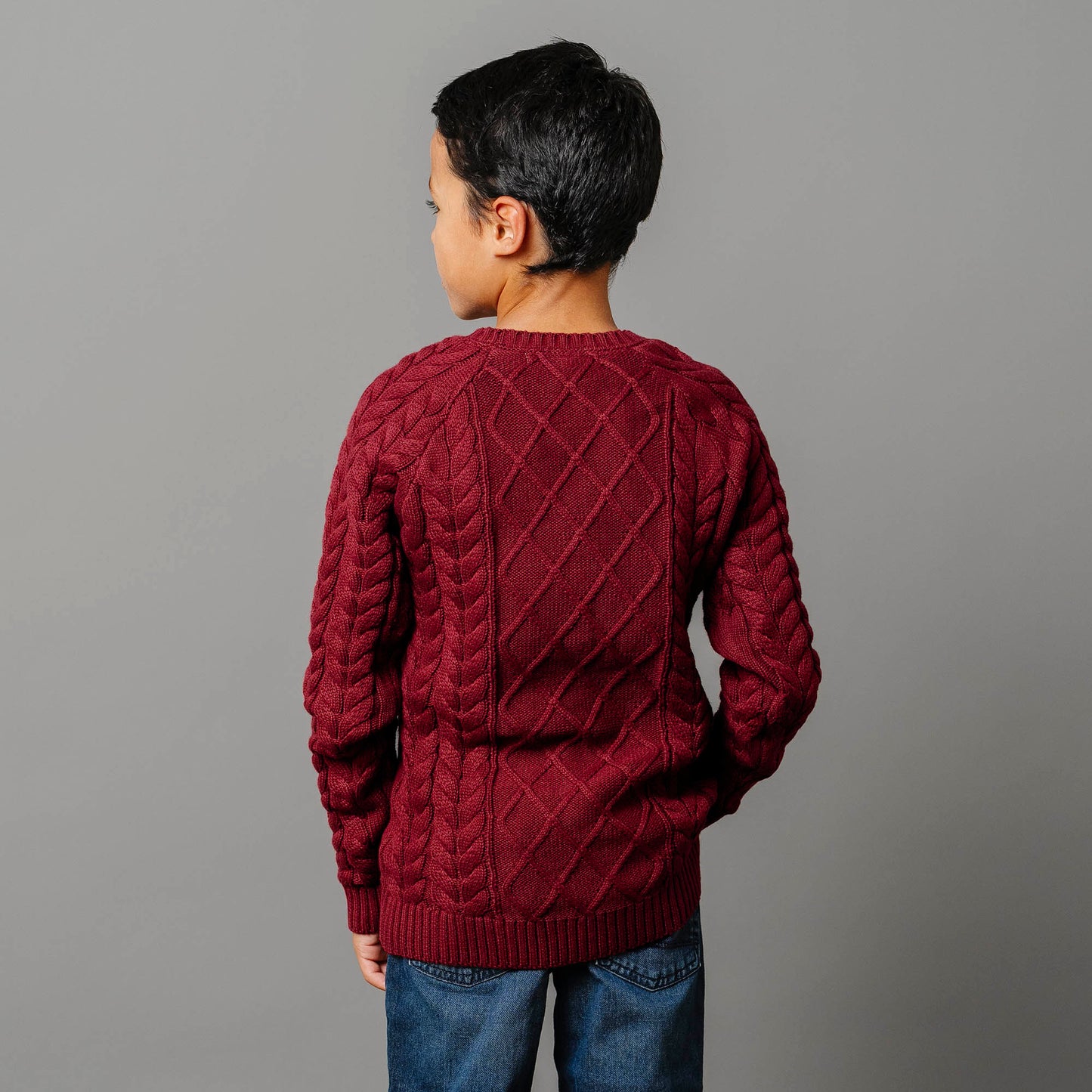 Raglan Fisherman Sweater