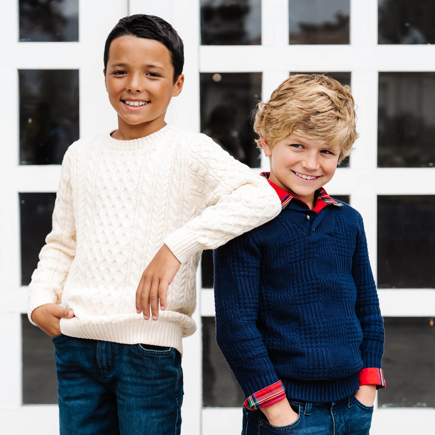 Textured Shawl Collar Sweater