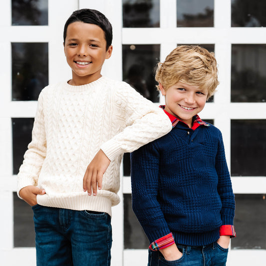 Textured Shawl Collar Sweater