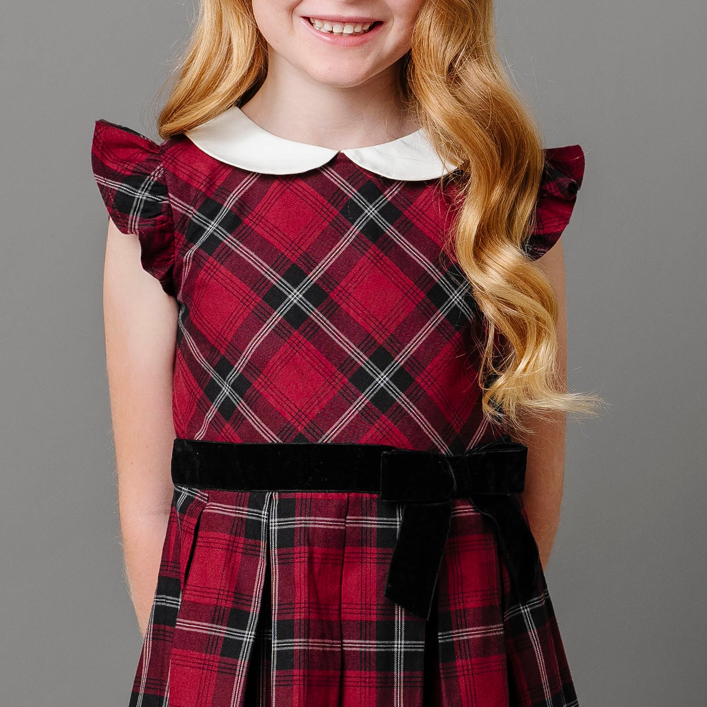 Peter Pan Collar Party Dress - Baby