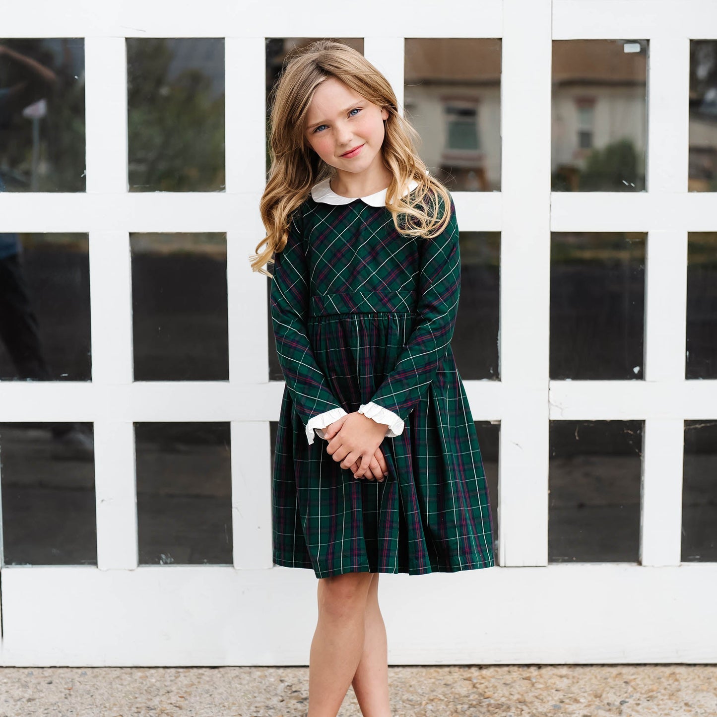 Ruffle Cuff Party Dress