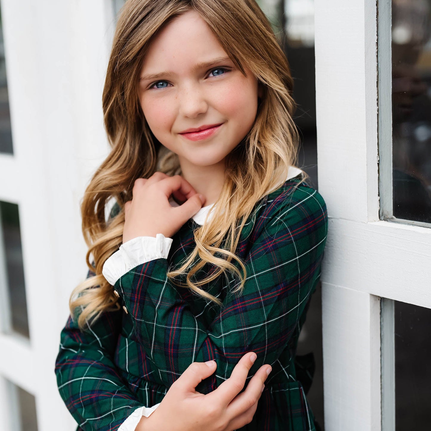 Ruffle Cuff Party Dress - Baby