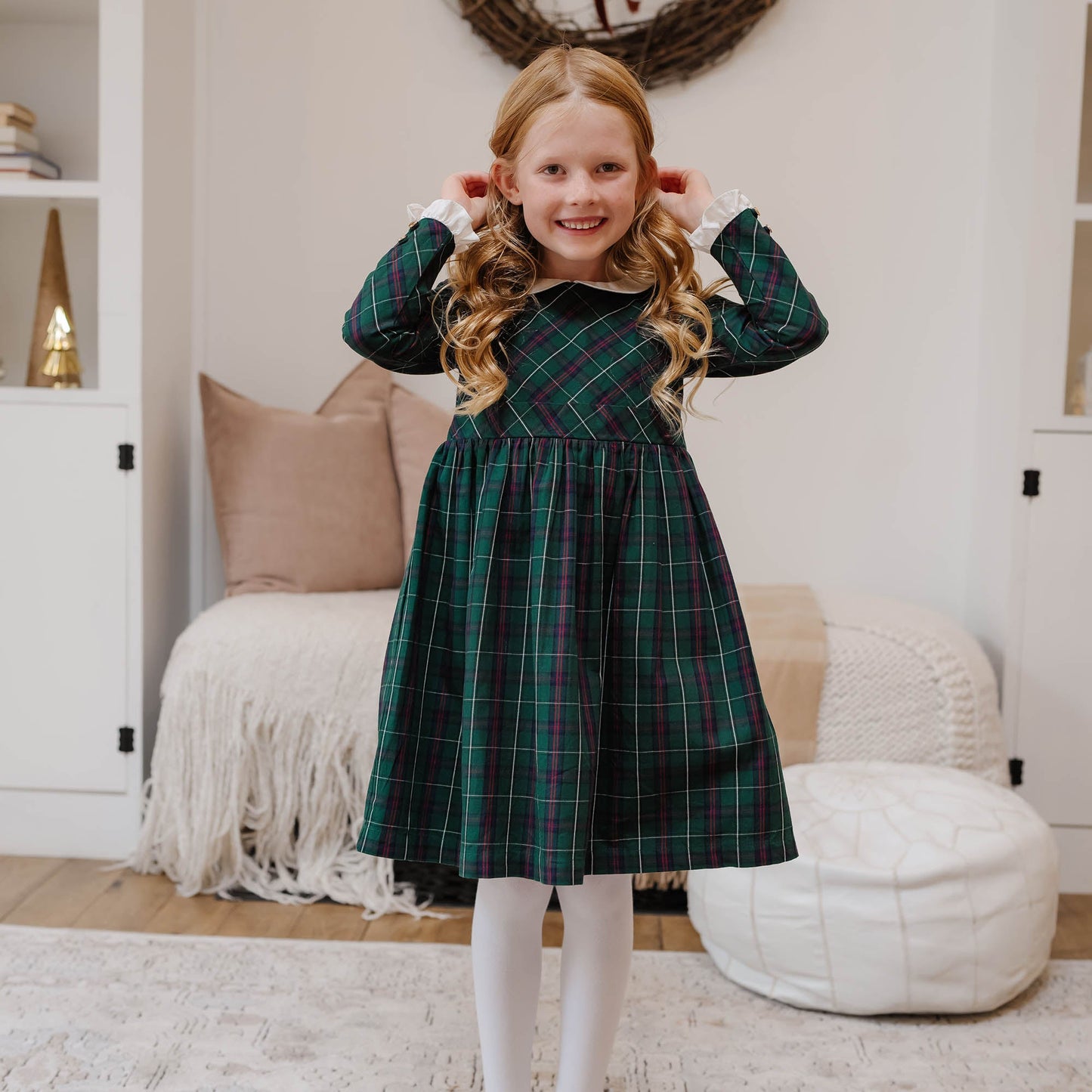 Ruffle Cuff Party Dress