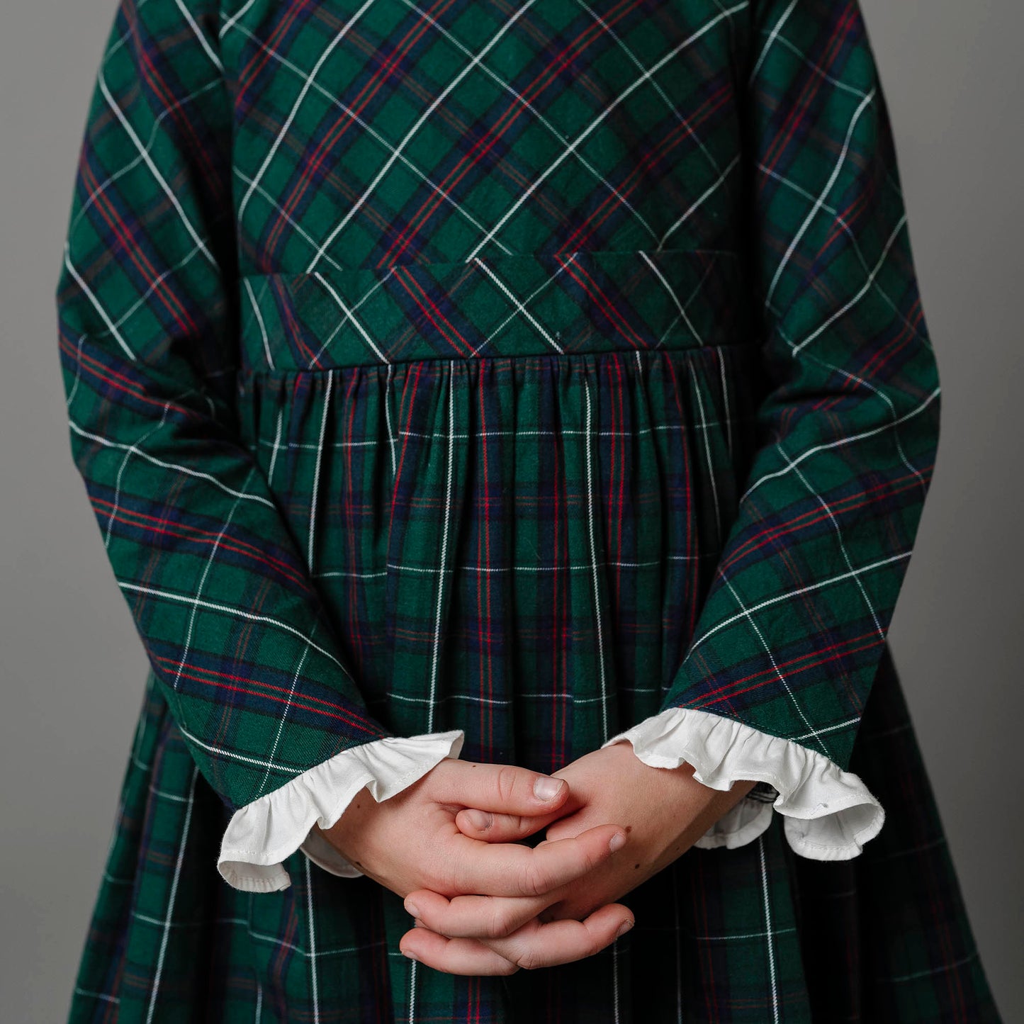 Ruffle Cuff Party Dress