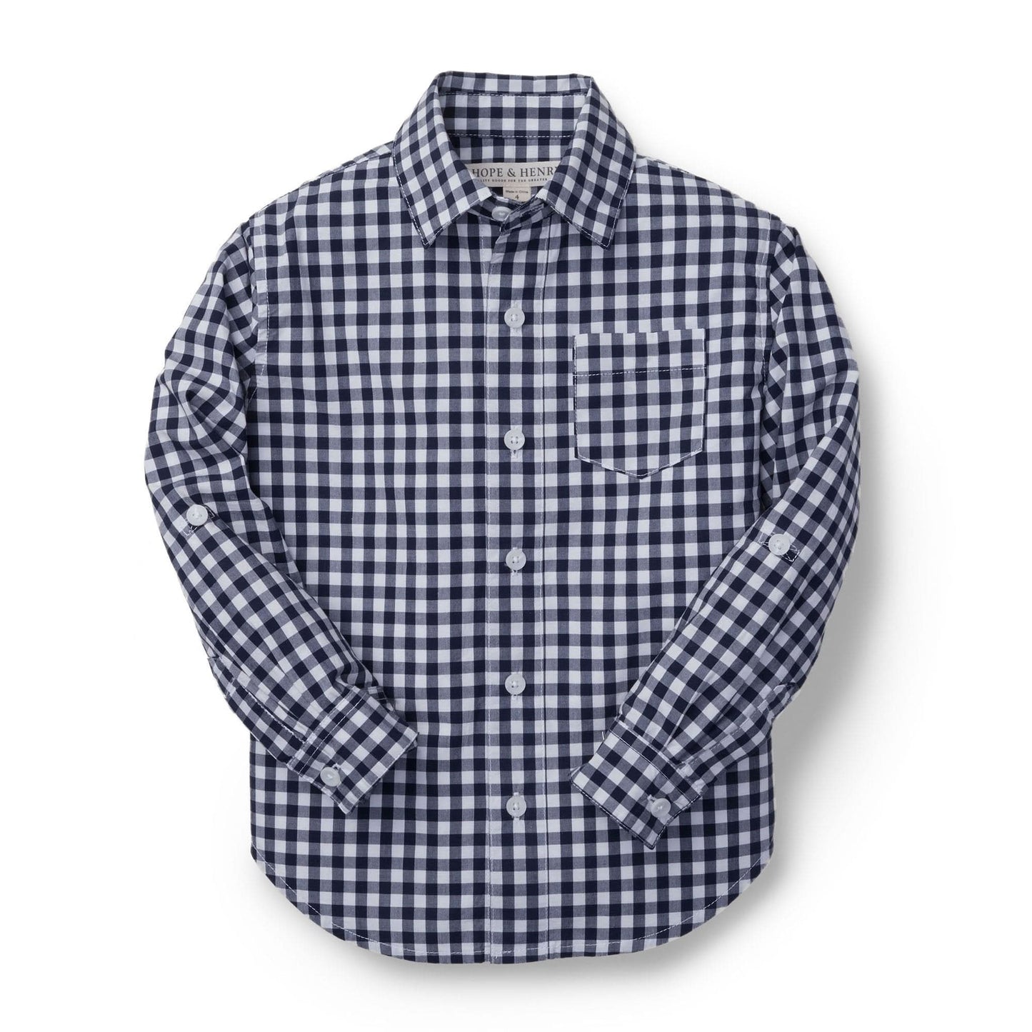 Poplin Button Down Shirt